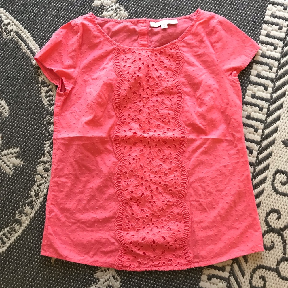 LOFT Eyelet Top